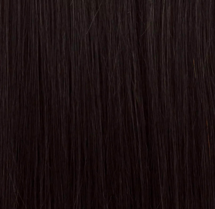 Long Invisible Weft Extensions #Natur Schwarz